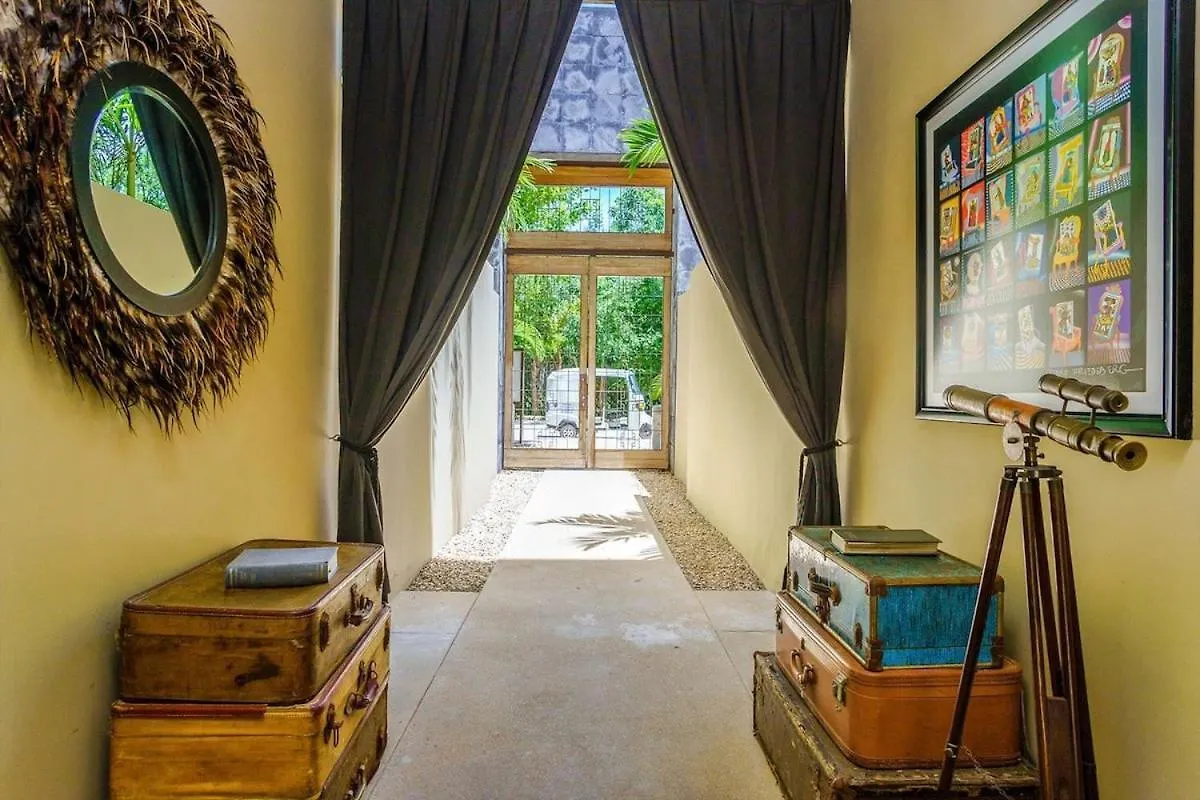 Luxurious Oasis Jacuzzi With Art Gallery And Pool Tulum Apartment