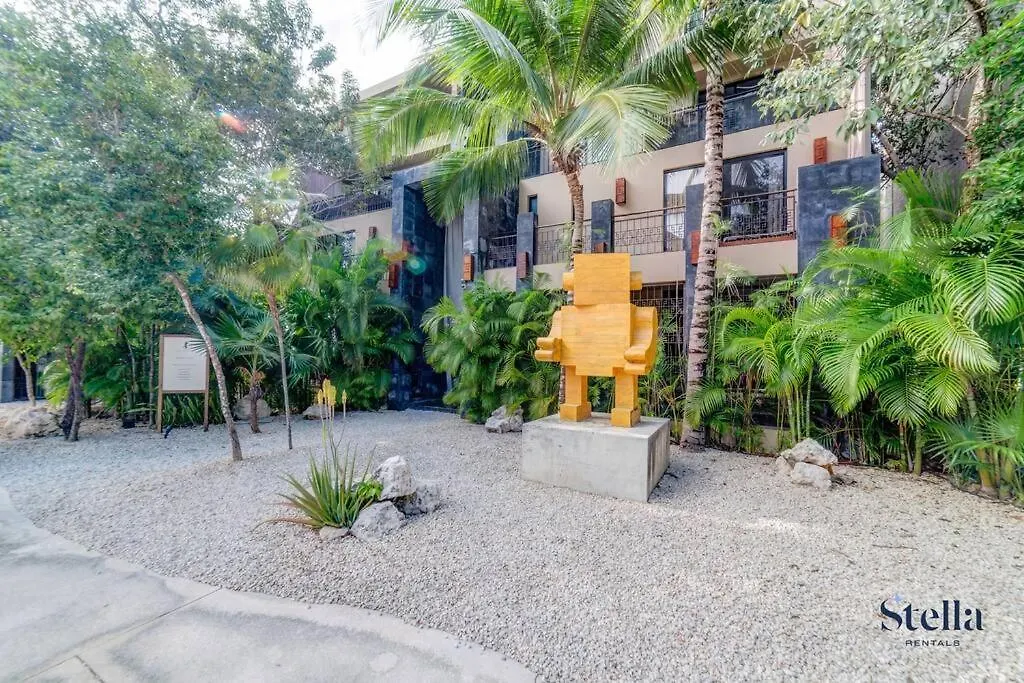 Apartment Luxurious Oasis Jacuzzi With Art Gallery And Pool Tulum